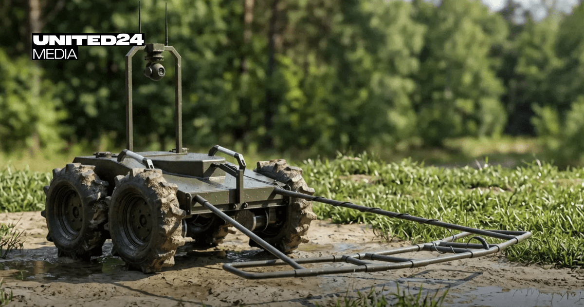 Ukraine Deploys NEO-1 Ground Robot for Remote Demining and Frontline Logistics