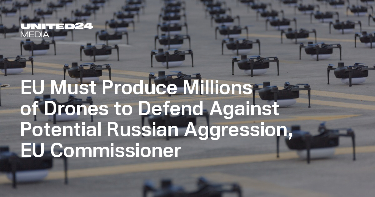 Europe's Drone Production Must Surge to Counter Potential Russian ...