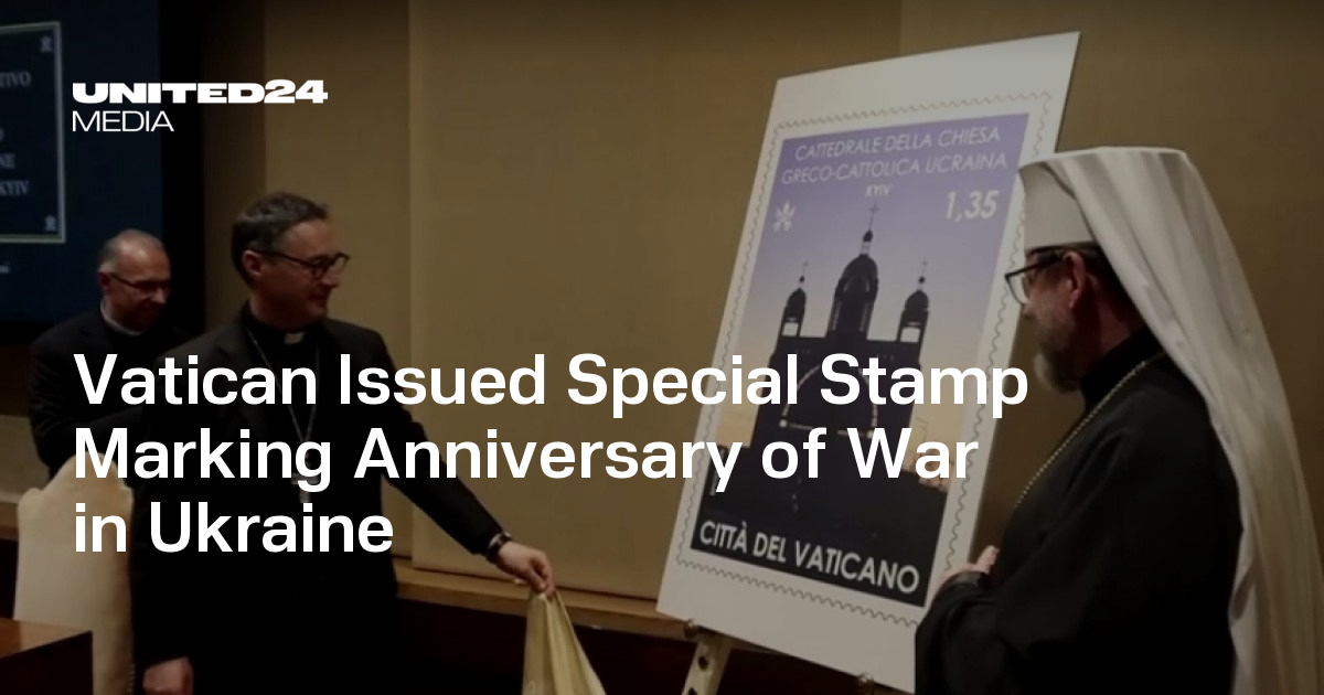 Vatican Issued Special Stamp Marking Anniversary of War in Ukraine