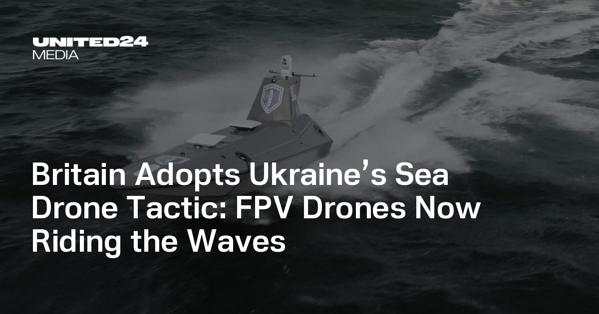 The Royal Navy Unleashes Sea Drones Inspired by Ukraine's Battlefield Success!