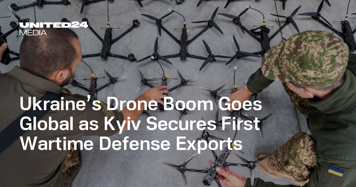 Ukraine’s Drone Boom Goes Global as Kyiv Allows First Wartime Defense ...