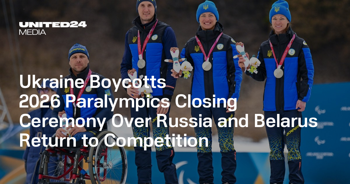 Ukraine Boycotts 2026 Paralympics Closing Ceremony Over Russia and Belarus Return to Competition