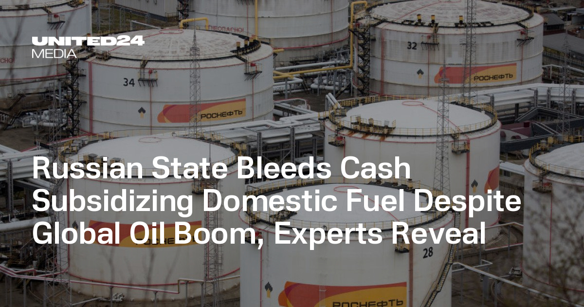 Russian Oil Revenues Plunge as State Subsidies Eat Kremlin Profits ...