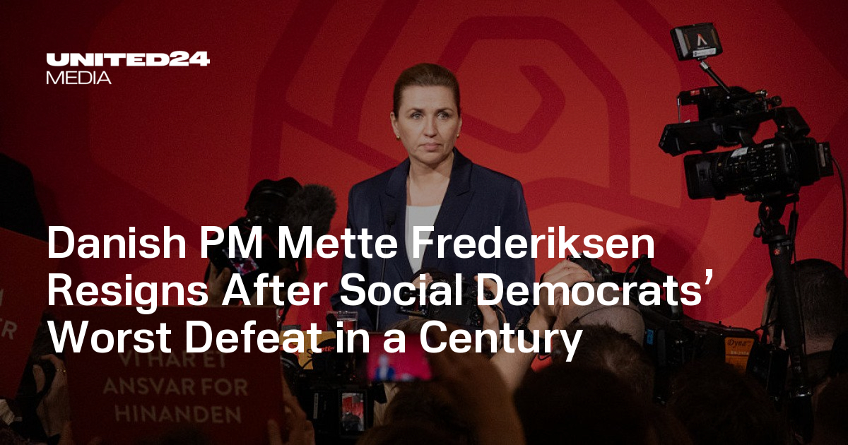 Danish PM Mette Frederiksen Resigns After Social Democrats’ Worst Defeat in a Century
