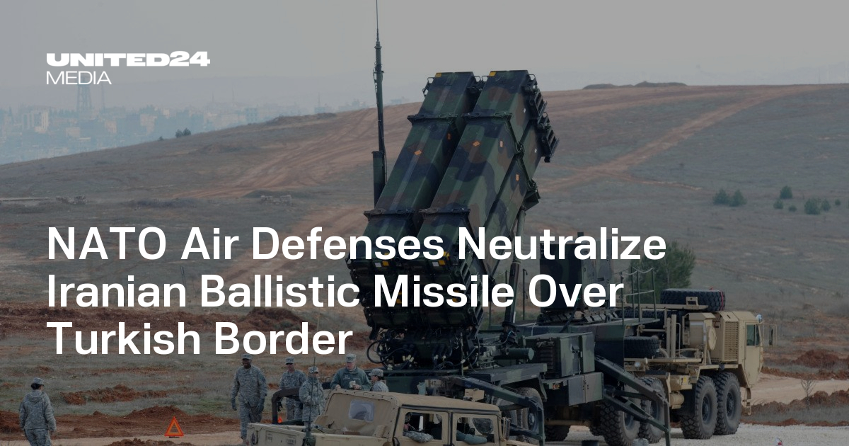 NATO Nuclear Host Intercepts Iranian Ballistic Missile Near Its Borders ...