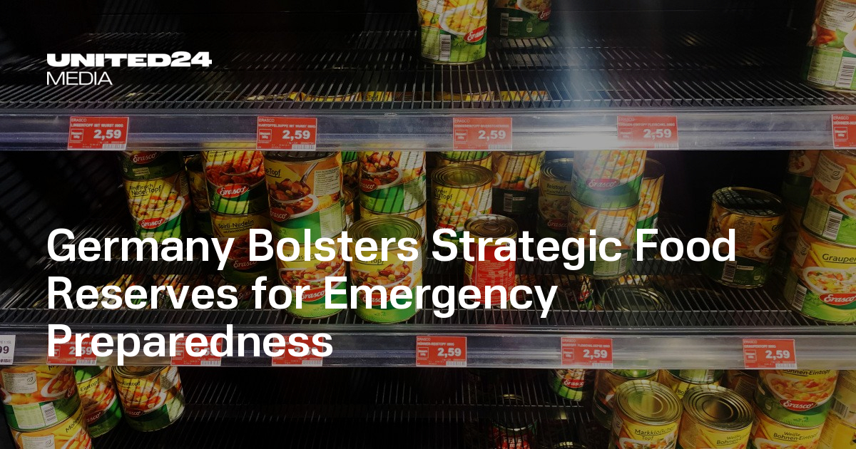 Germany Bolsters Strategic Food Reserves for Emergency Preparedness