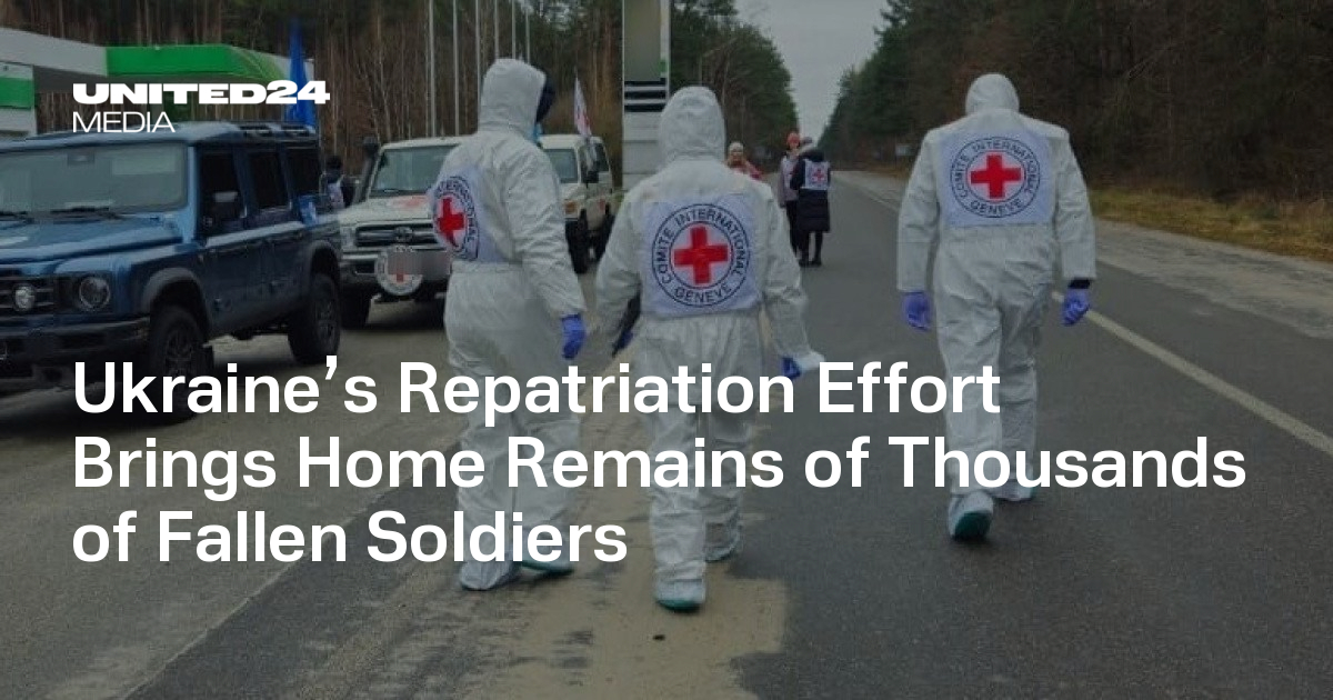 Ukraine’s Repatriation Effort Brings Home Remains of Thousands of Fallen Soldiers