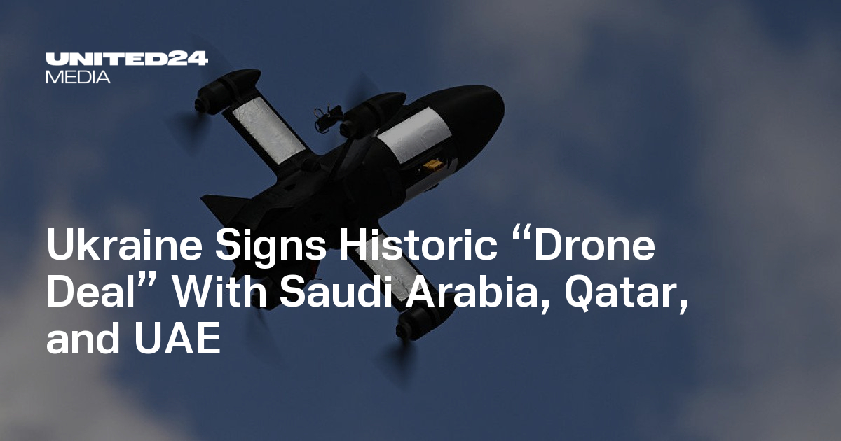 Ukraine Signs Historic “Drone Deal” With Saudi Arabia, Qatar, and UAE
