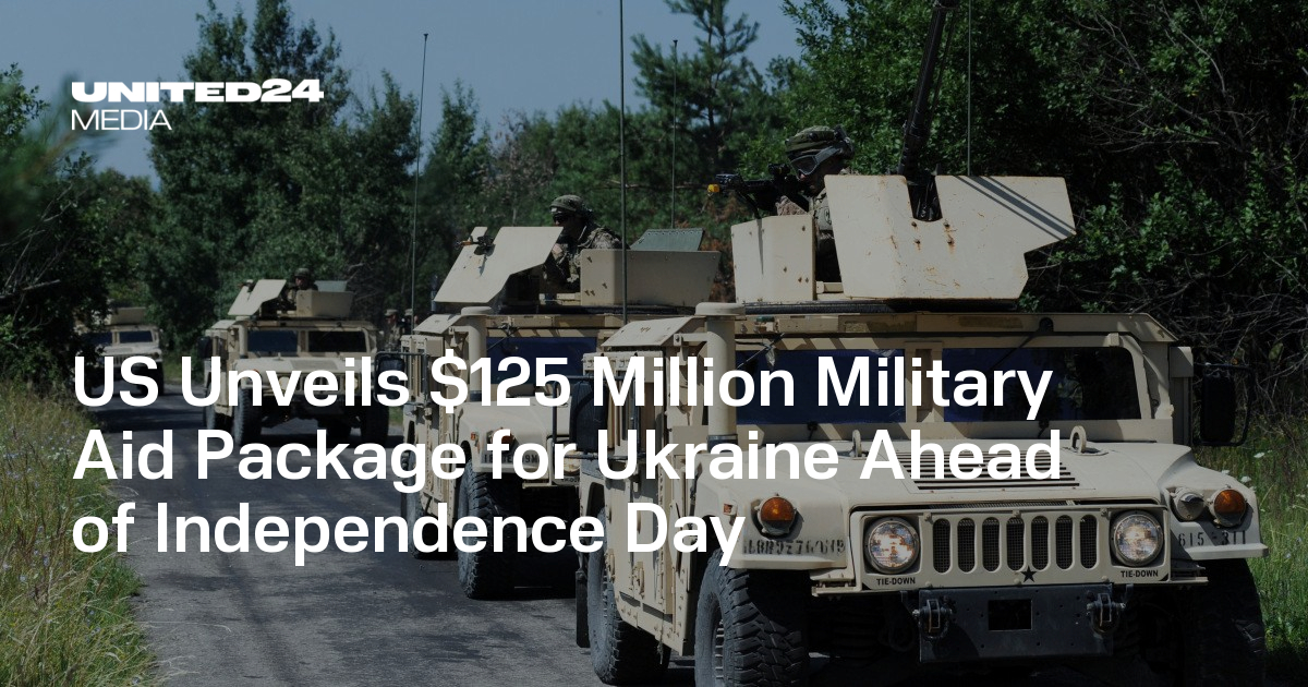 US Unveils $125 Million Military Aid Package for Ukraine Ahead of ...