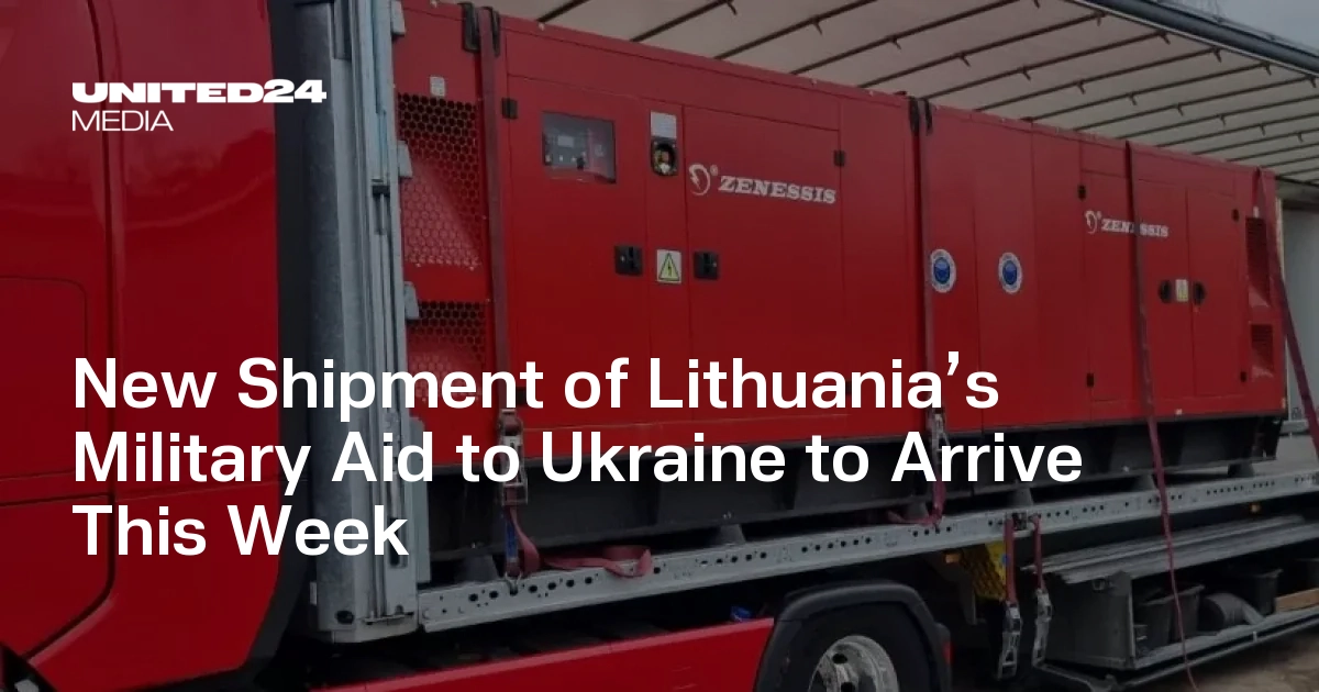 New Shipment of Lithuania’s Military Aid to Ukraine to Arrive This Week ...