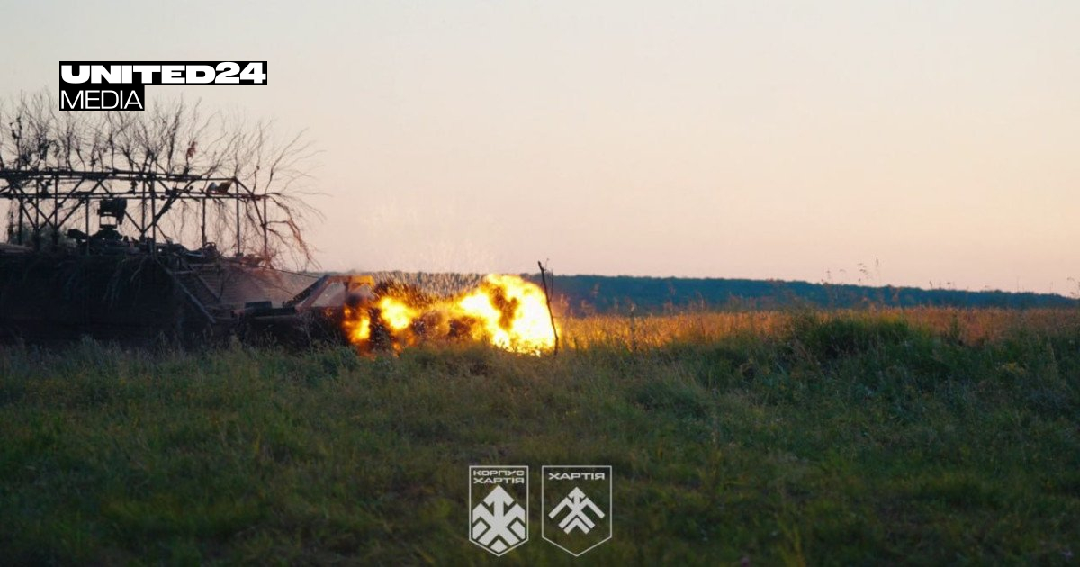 Ukraine Turns US-Supplied M113 Armored Carrier Into Remote-Controlled Mine Clearance Robot