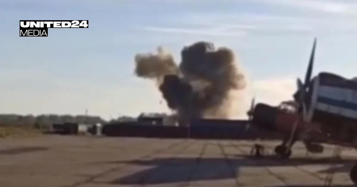 Ukraine’s FP-1 Drone Strikes Russian Airfield Hosting UAV Development Center, Video