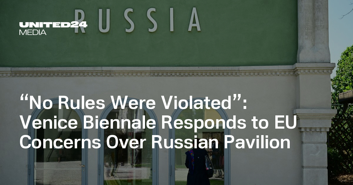 “No Rules Were Violated”: Venice Biennale Responds to EU Concerns Over Russian Pavilion