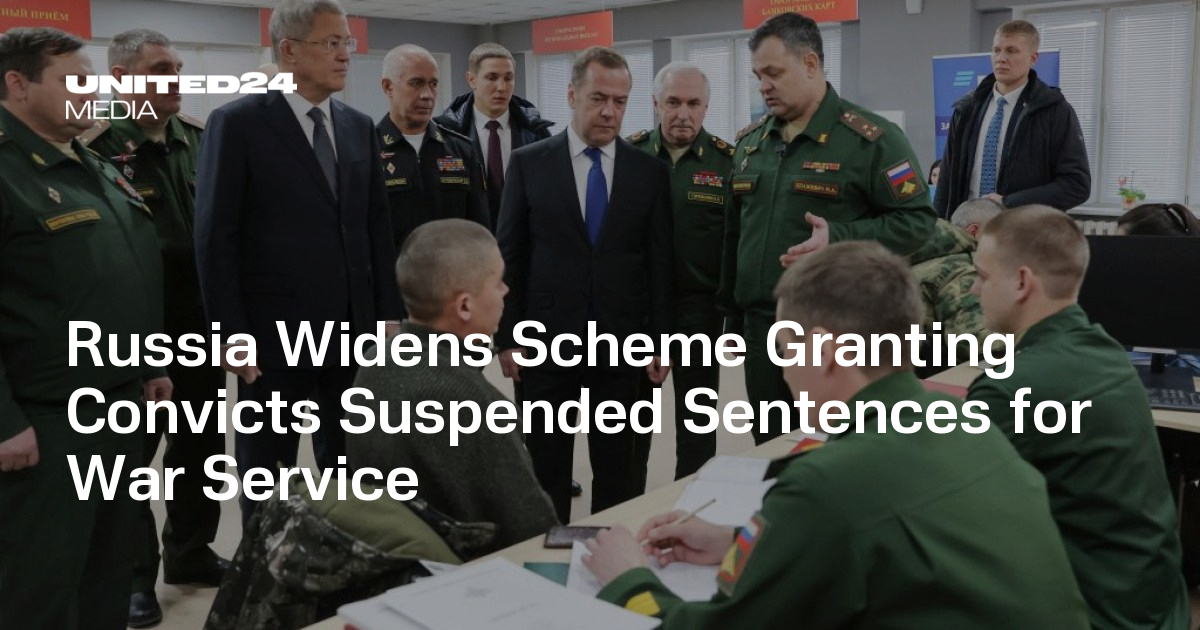 Russia Widens Scheme Granting Convicts Suspended Sentences for War Service