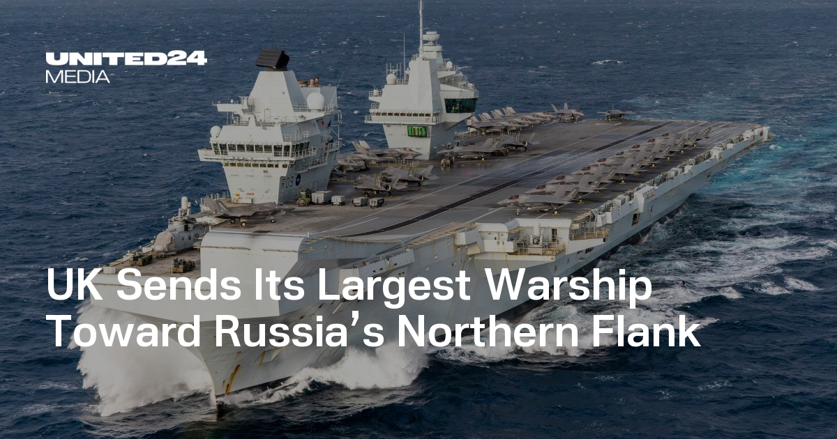 UK Sends Its Largest Warship Toward Russia’s Northern Flank