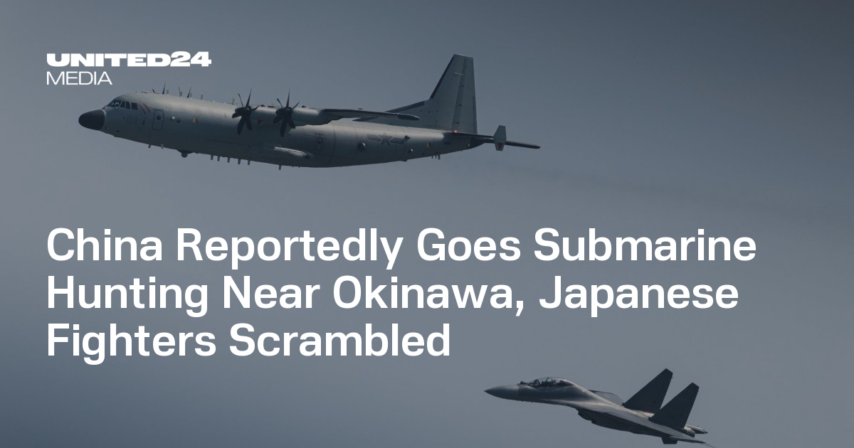 China Reportedly Goes Submarine Hunting Near Okinawa, Japanese Fighters Scrambled