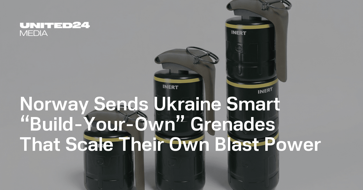 Norway Sends Ukraine Smart “Build-Your-Own” Grenades That Scale