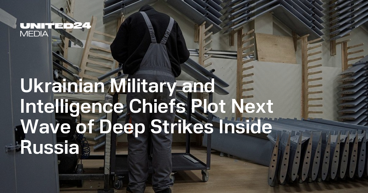 Ukrainian Military and Intelligence Chiefs Plot Next Wave of Deep Strikes Inside Russia