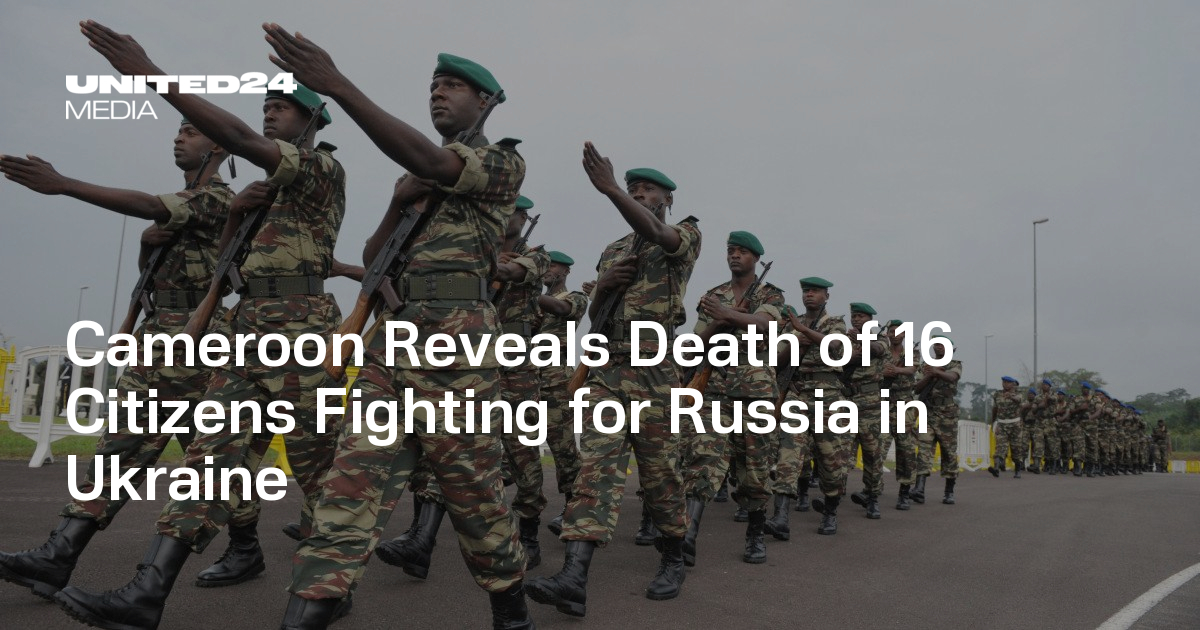 Cameroon Reveals Death of 16 Citizens Fighting for Russia in Ukraine