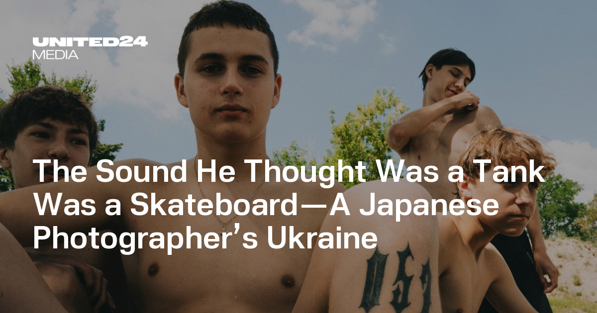 The Sound He Thought Was a Tank Was a Skateboard—A Japanese Photographer’s Ukraine