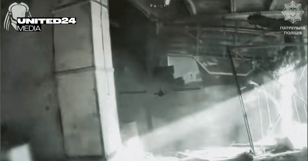Ukrainian Drones Strike Hidden Russian Grad Launcher, Vehicles and Communications Equipment