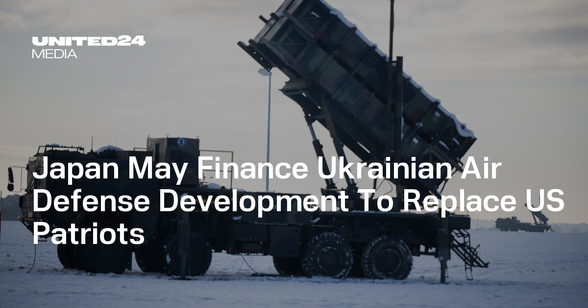 Japan May Finance Ukrainian Air Defense Development To Replace US Patriots
