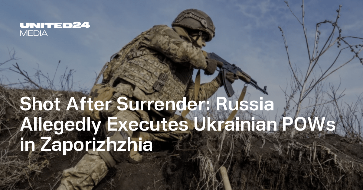 Rusko obvinené z popravy ukrajinských vojnových zajatcov pri Záporoží