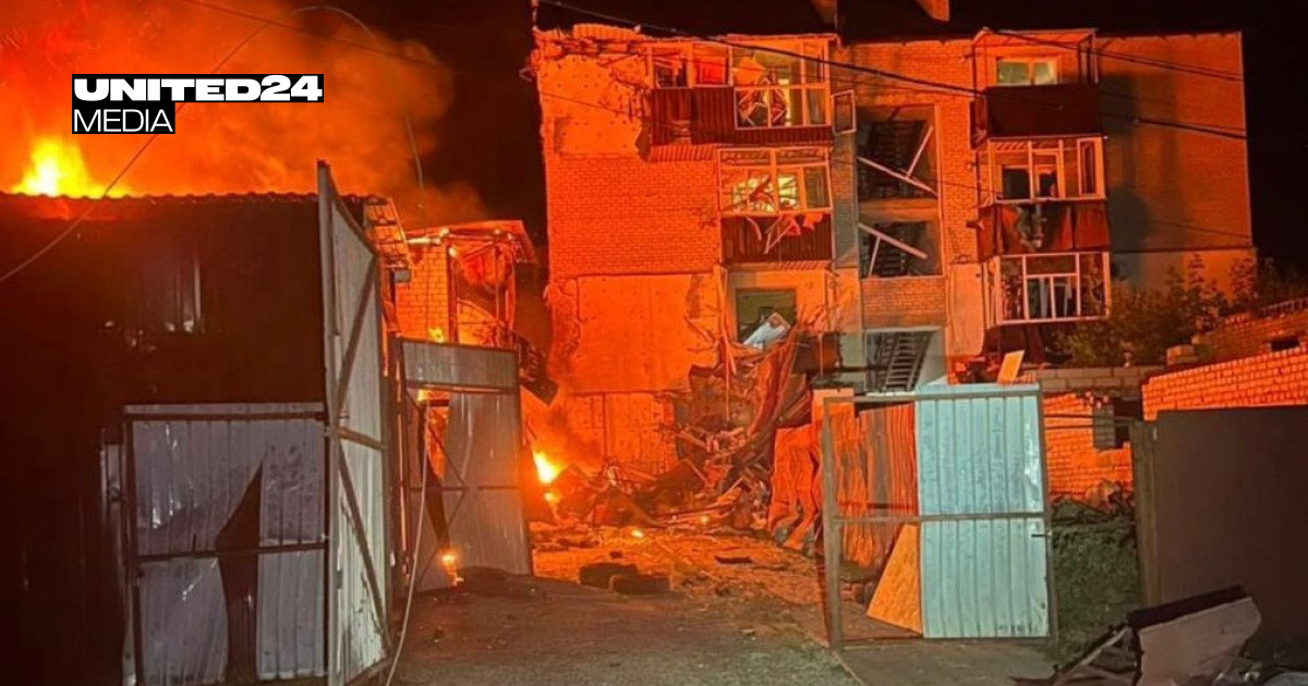 Russian Drone Strikes Hit Kharkiv Region, Killing Pregnant Woman and Injuring Children