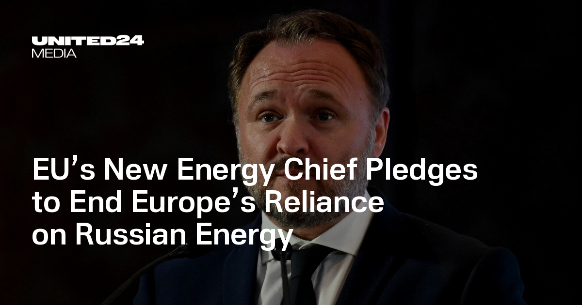 EU's New Energy Chief Pledges to End Europe's Reliance on Russian ...