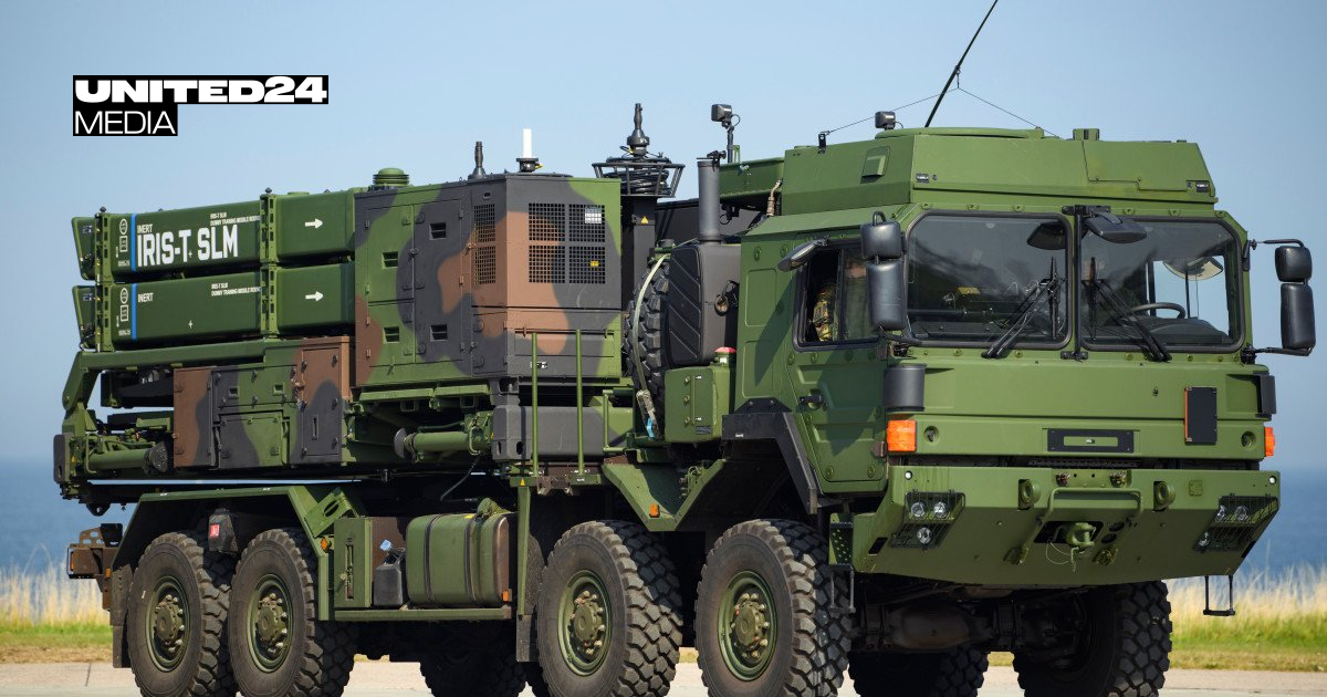 Germany Sends New IRIS-T Air Defense Launcher to Ukraine as Missile Stocks Run Low