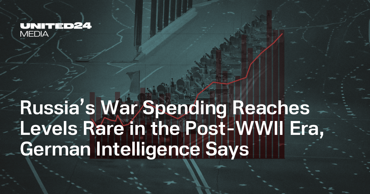 Russia’s War Spending Reaches Levels Rare in the Post-WWII Era, German Intelligence Says