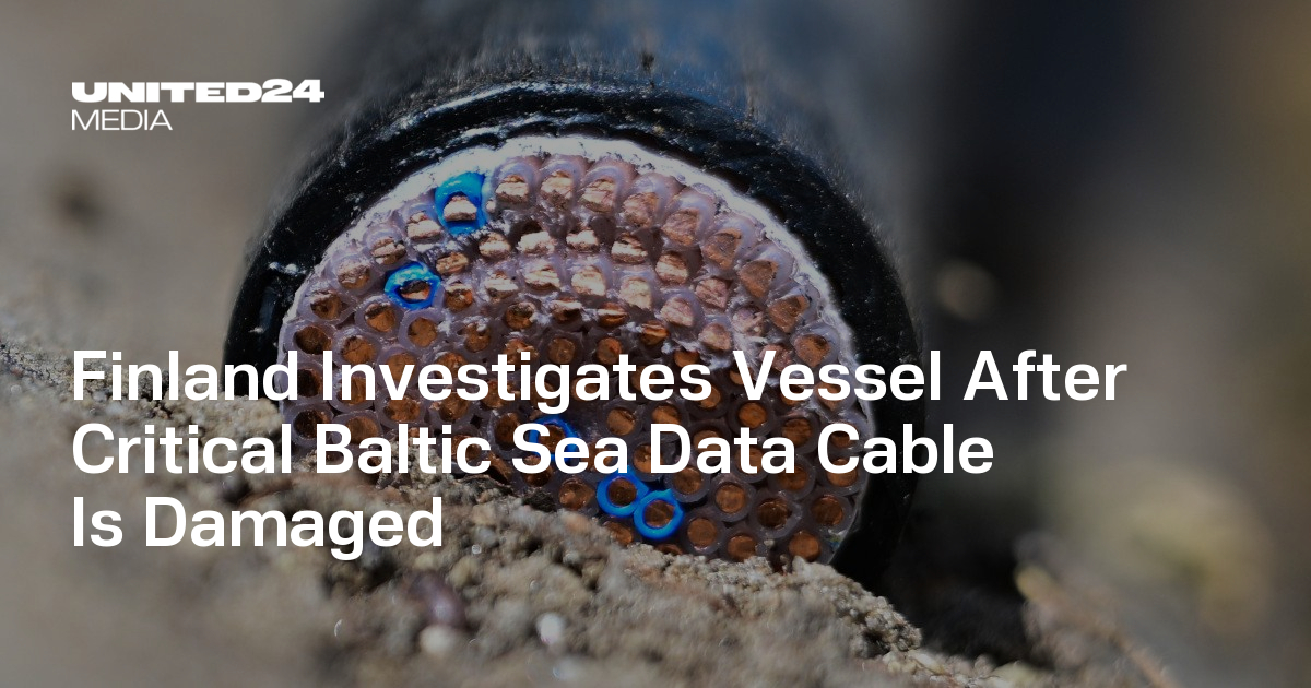 Finland Investigates Vessel After Critical Baltic Sea Data Cable Is ...