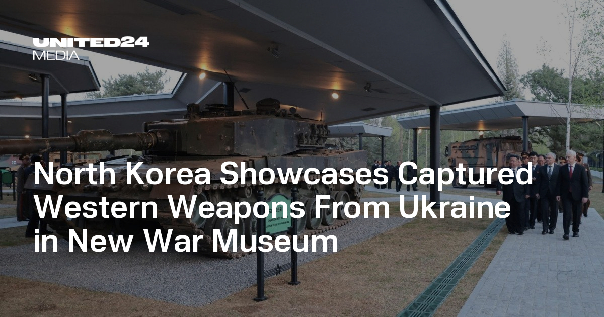 North Korea Showcases Captured Western Weapons From Ukraine in New War Museum