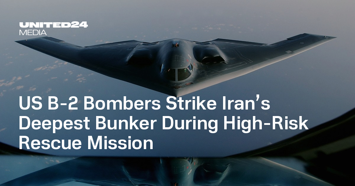 US B-2 Bombers Strike Iran’s Deepest Bunker During High-Risk Rescue ...