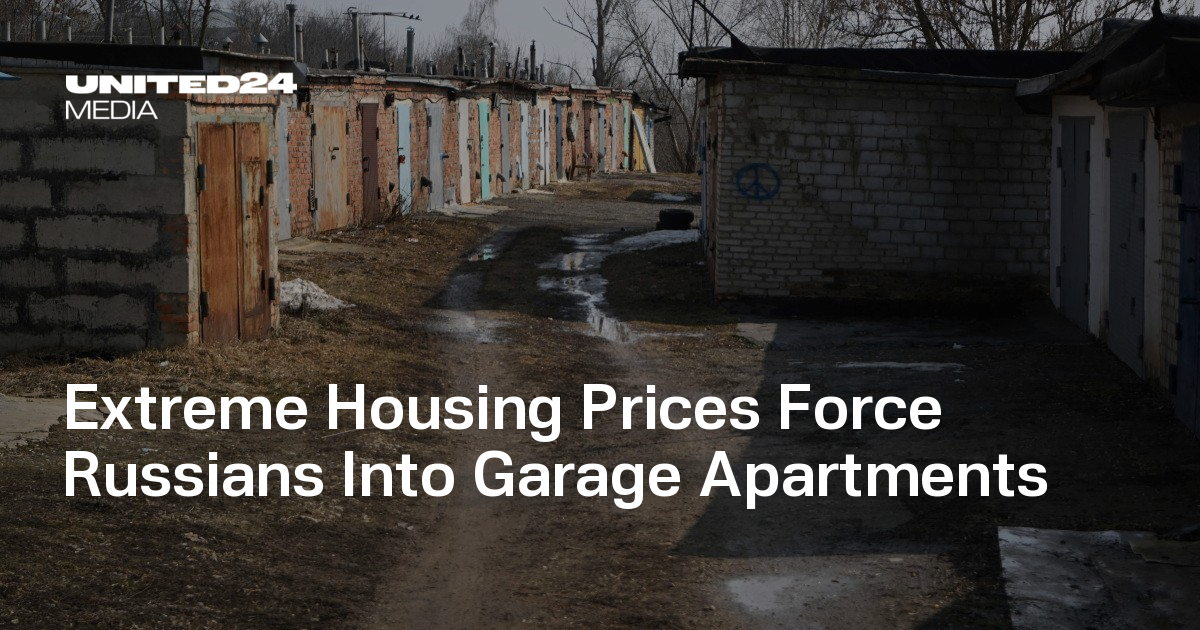 Extreme Housing Prices Force Russians Into Garage Apartments