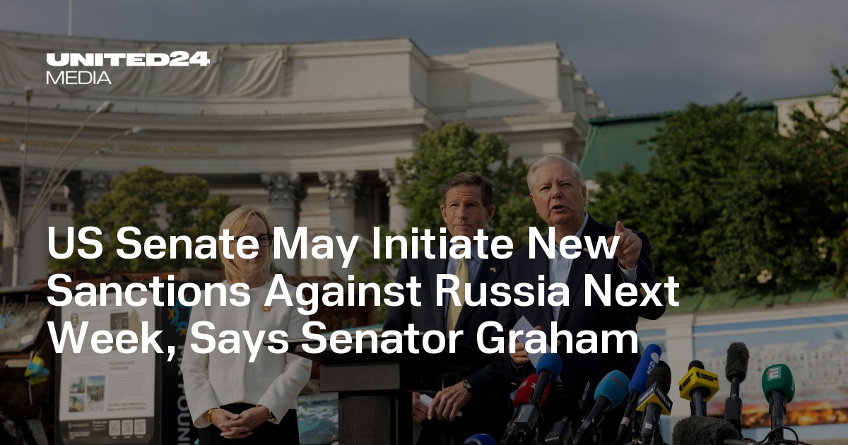 US Senate May Initiate New Sanctions Against Russia Next Week, Says Senator Graham