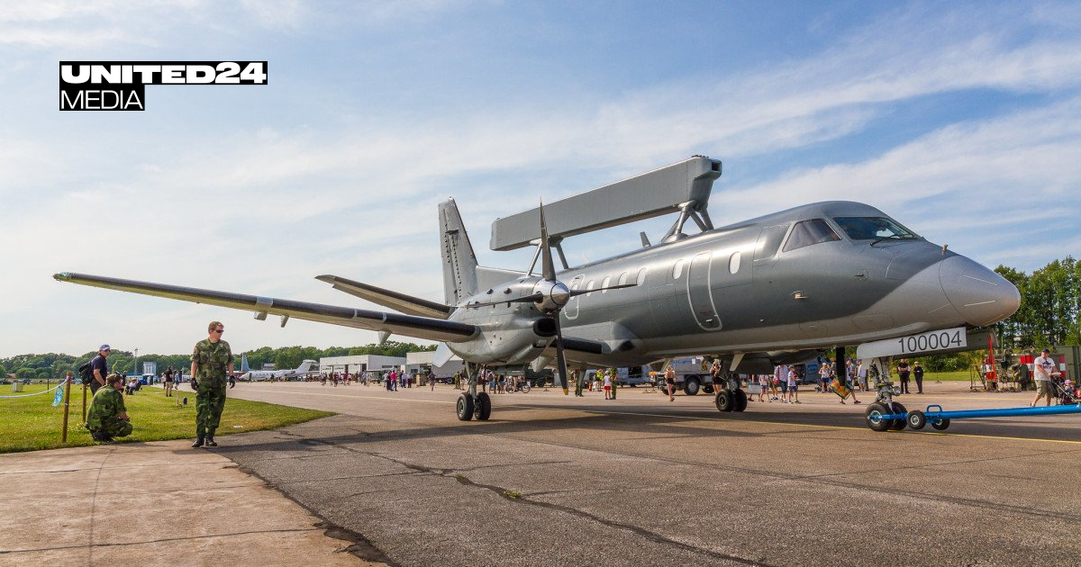 Ukraine Confirms First Combat Missions of Swedish ASC 890 Early-Warning ...