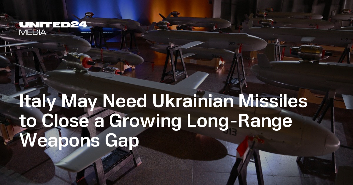 Italy May Need Ukrainian Missiles to Close a Growing Long-Range Weapons Gap