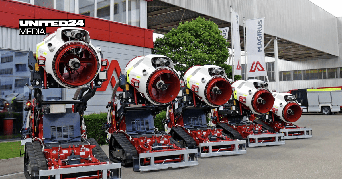 Germany Sends €5.7M in Firefighting Robots and Rescue Gear to Ukraine