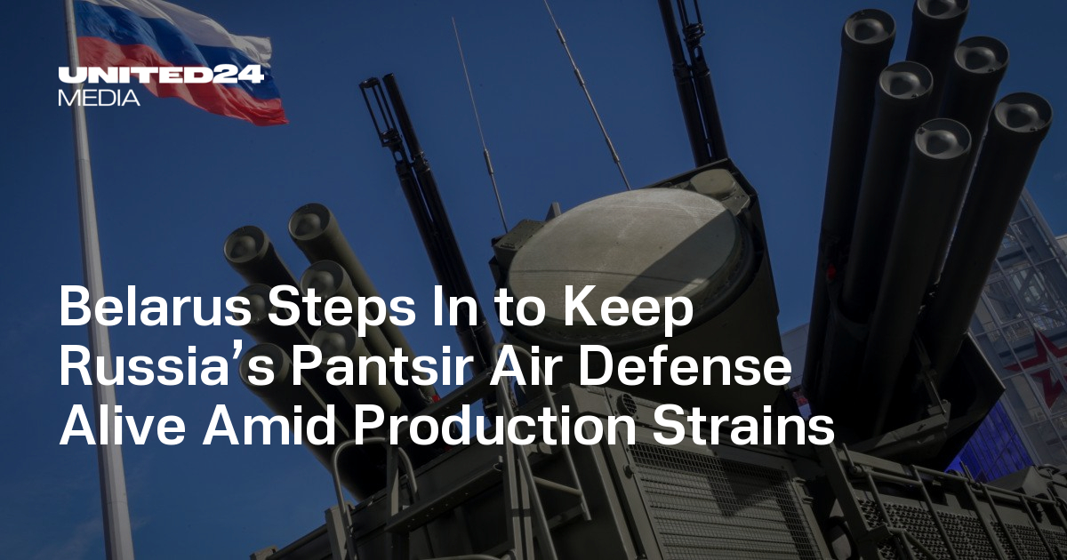 Belarus Steps In to Keep Russia’s Pantsir Air Defense Alive Amid Production Strains