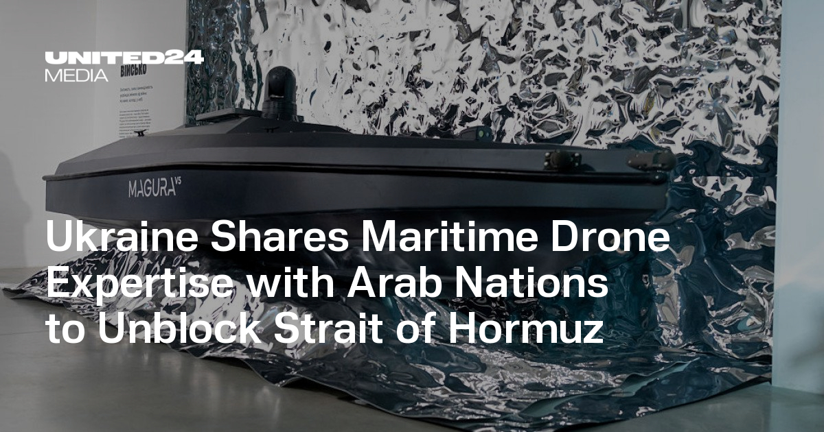 Ukraine Shares Maritime Drone Expertise with Arab Nations to Unblock Strait of Hormuz