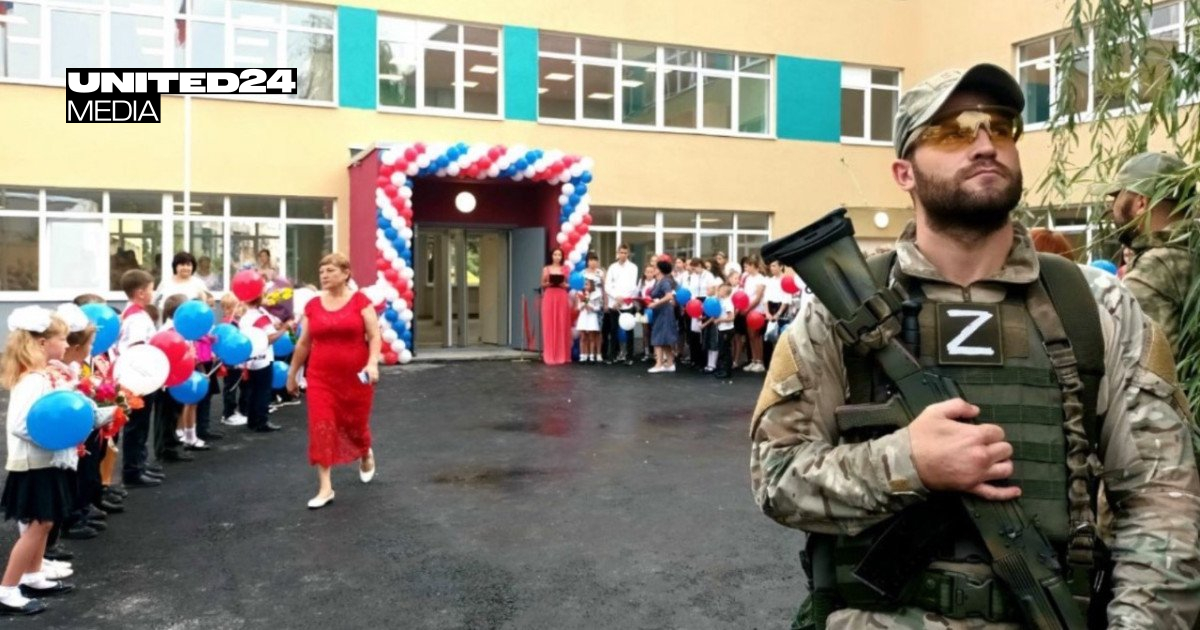 Russian-Run Schools in Temporarily Occupied Kherson Region Pressure Parents to Fund Army Units