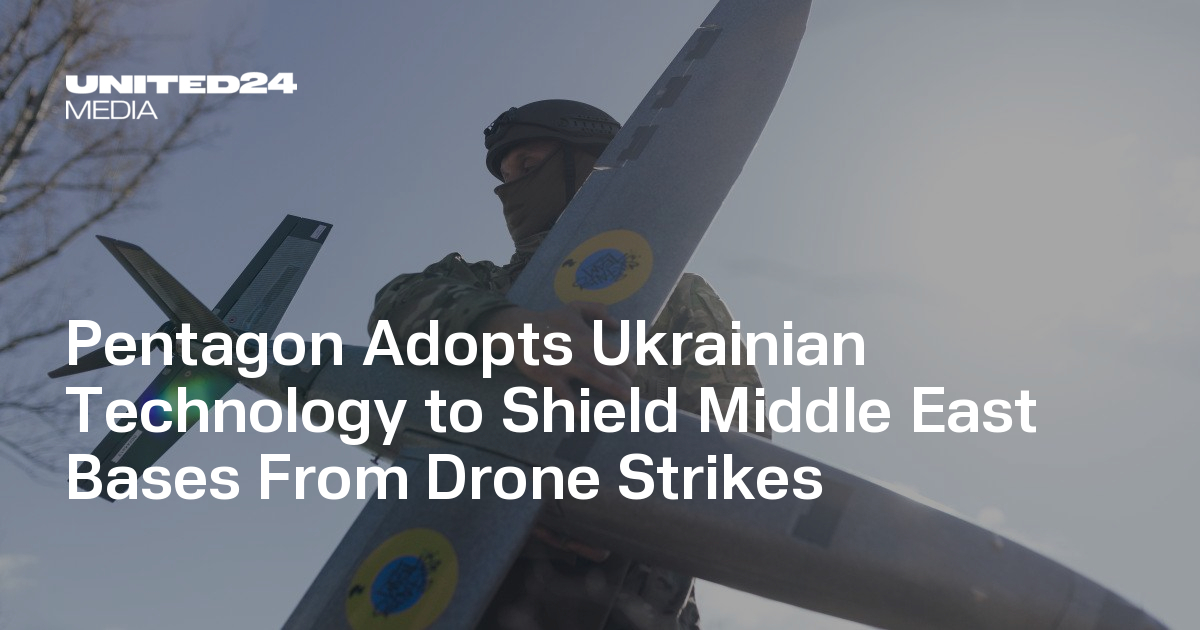 Pentagon Adopts Ukrainian Technology to Shield Middle East Bases From Drone Strikes