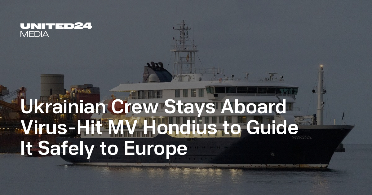 Ukrainian Crew Stays Aboard Virus-Hit MV Hondius to Guide It Safely to Europe