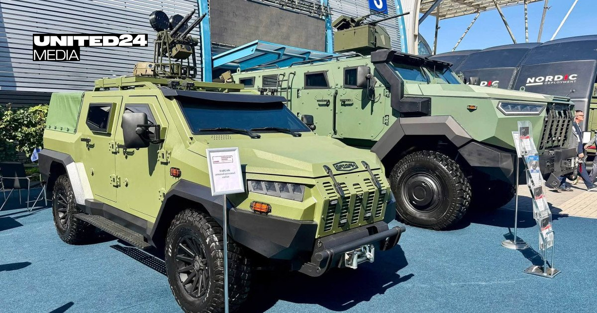 Ukrainian Armor Unveils Saigak-1 and Varta-3 Armored Vehicles at MSPO-2026