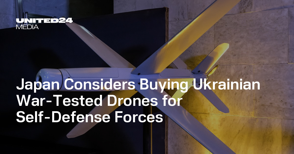 Japan Considers Buying Ukrainian War-Tested Drones for Self-Defense Forces