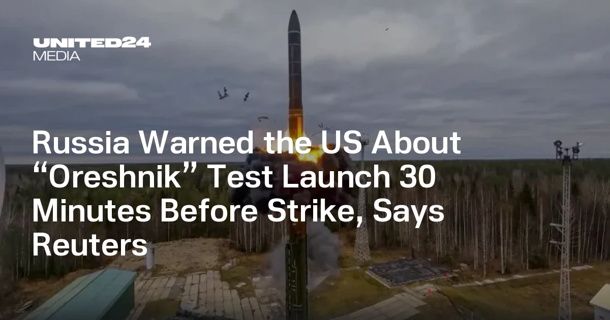 Russia Warns U.S. Before Launching Oreshnik Ballistic Missile at Ukraine