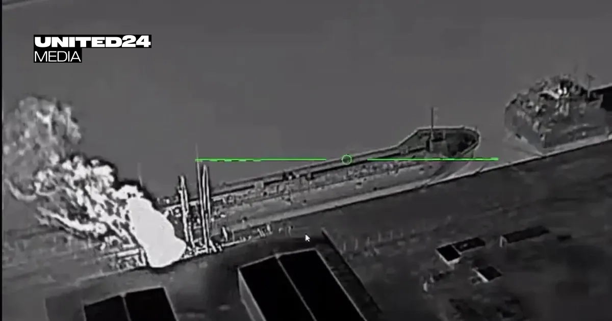 Ukraine Hits Russia’s Shadow Fleet Tanker and Oil Infrastructure in Taganrog and Crimea