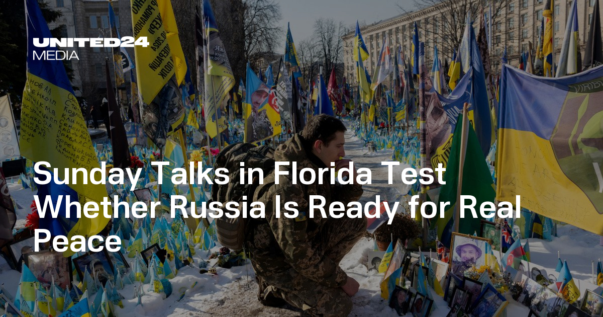 Sunday Talks in Florida Test Whether Russia Is Ready for Real Peace