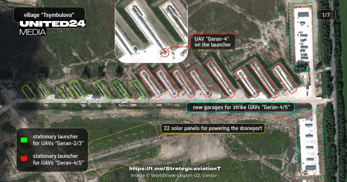 Russia Builds Up Jet-Powered Drone Strike Hub Near Ukraine ...